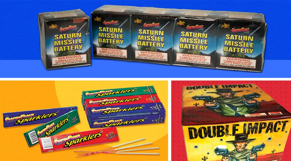 Saturn Missile Battery, Sparklers, Double Impact